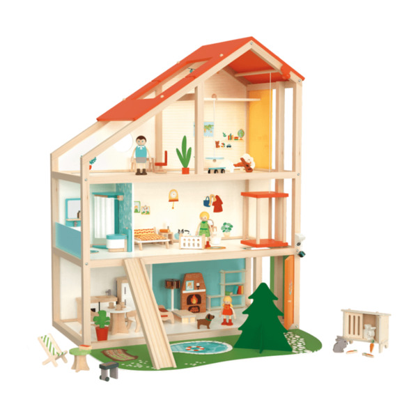 Bild 1 von PLAYLAND Puppenhaus mit Ausstattung