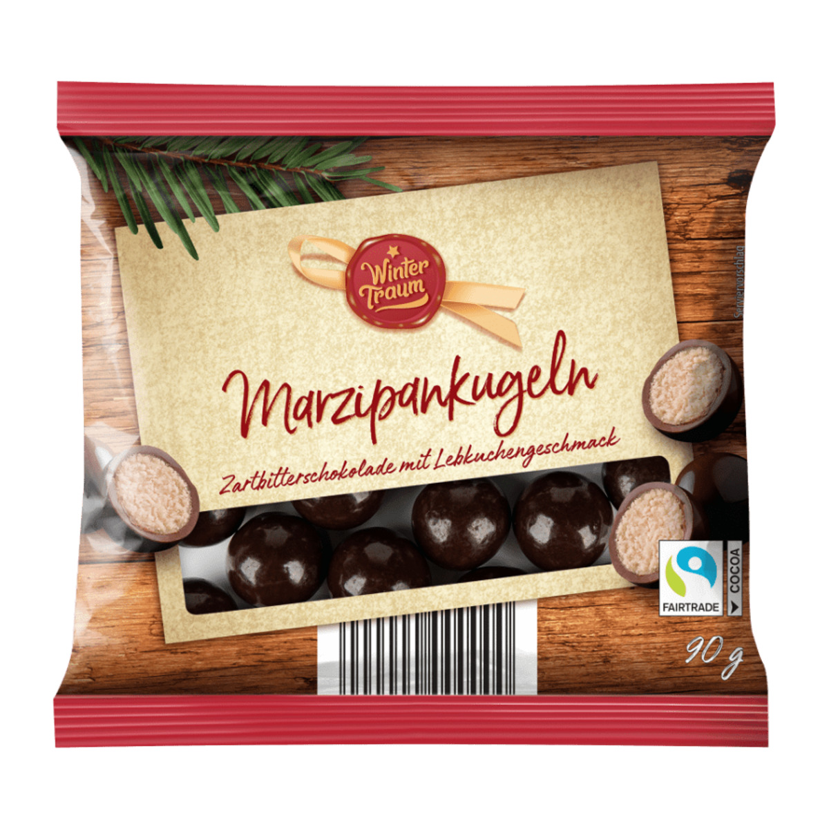 Bild 2 von WINTERTRAUM Marzipankugeln