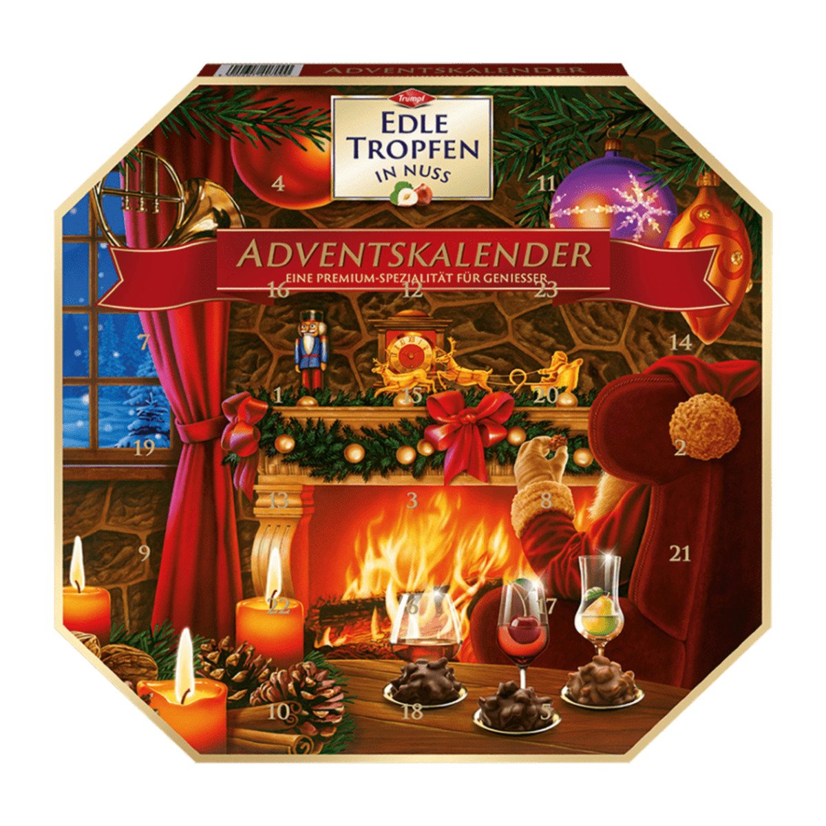 Bild 2 von TRUMPF Edle Tropfen in Nuss Adventskalender