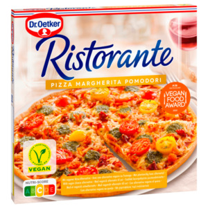 Dr. Oetker Ristorante Pizza Margherita Pomodori vegan 340g