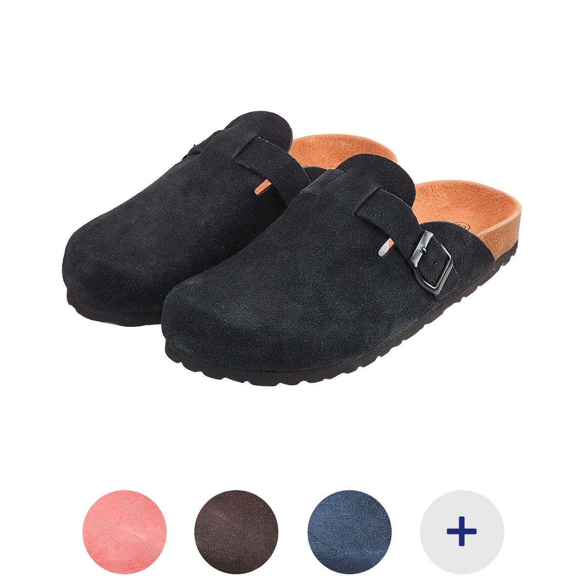 Bild 1 von Damen und Herren Lederclogs