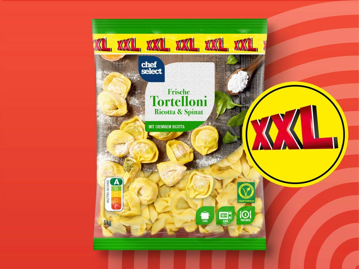 Bild 1 von Chef Select Frische Tortelloni XXL, 
         1 kg