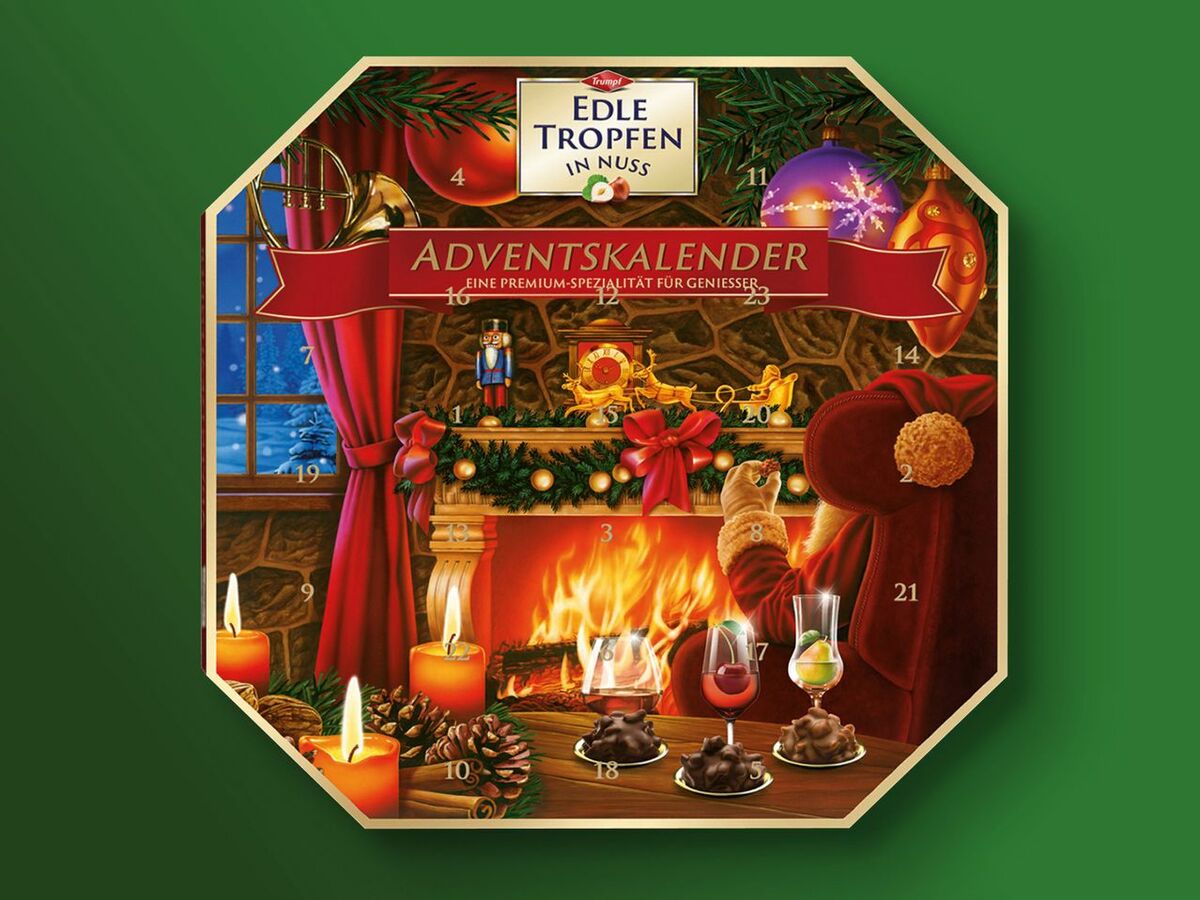 Trumpf Edle Tropfen in Nuss Adventskalender, 300 g von Lidl ansehen!