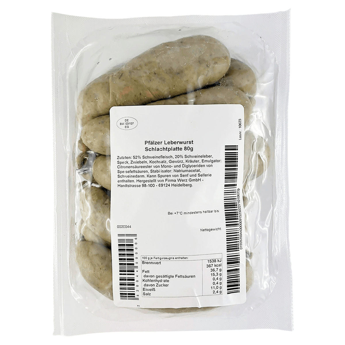 Bild 1 von Werz Pfälzer Leberwurst