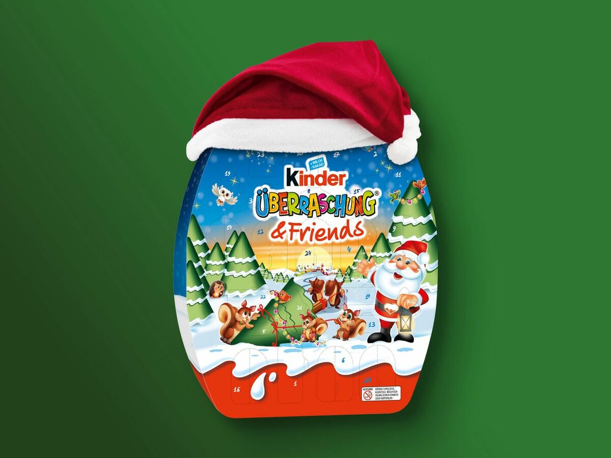 Bild 1 von Kinder Überraschung & Friends Adventskalender, 
         404 g