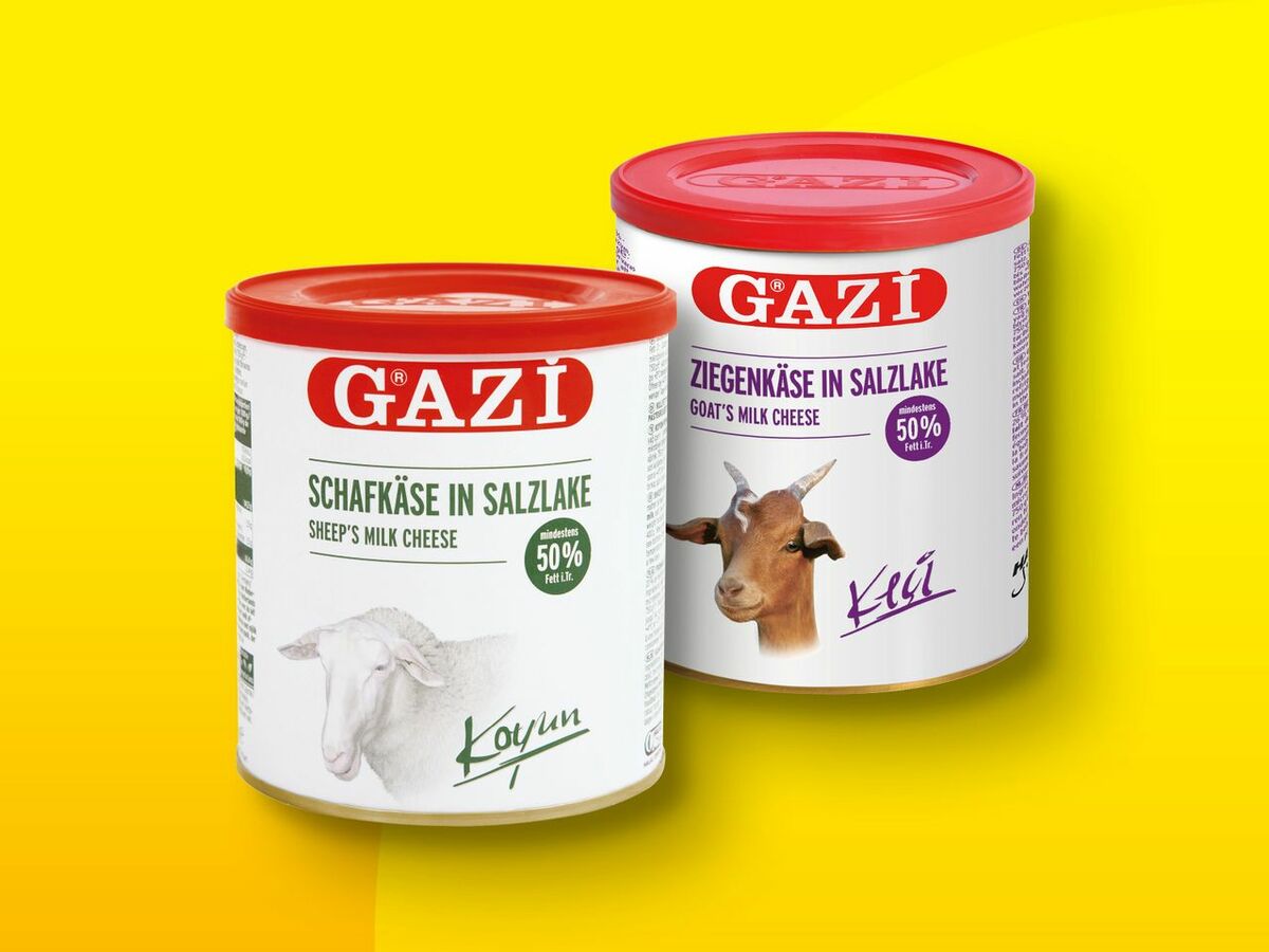 Bild 1 von Gazi Schaf-/Ziegenkäse, 
         400 g