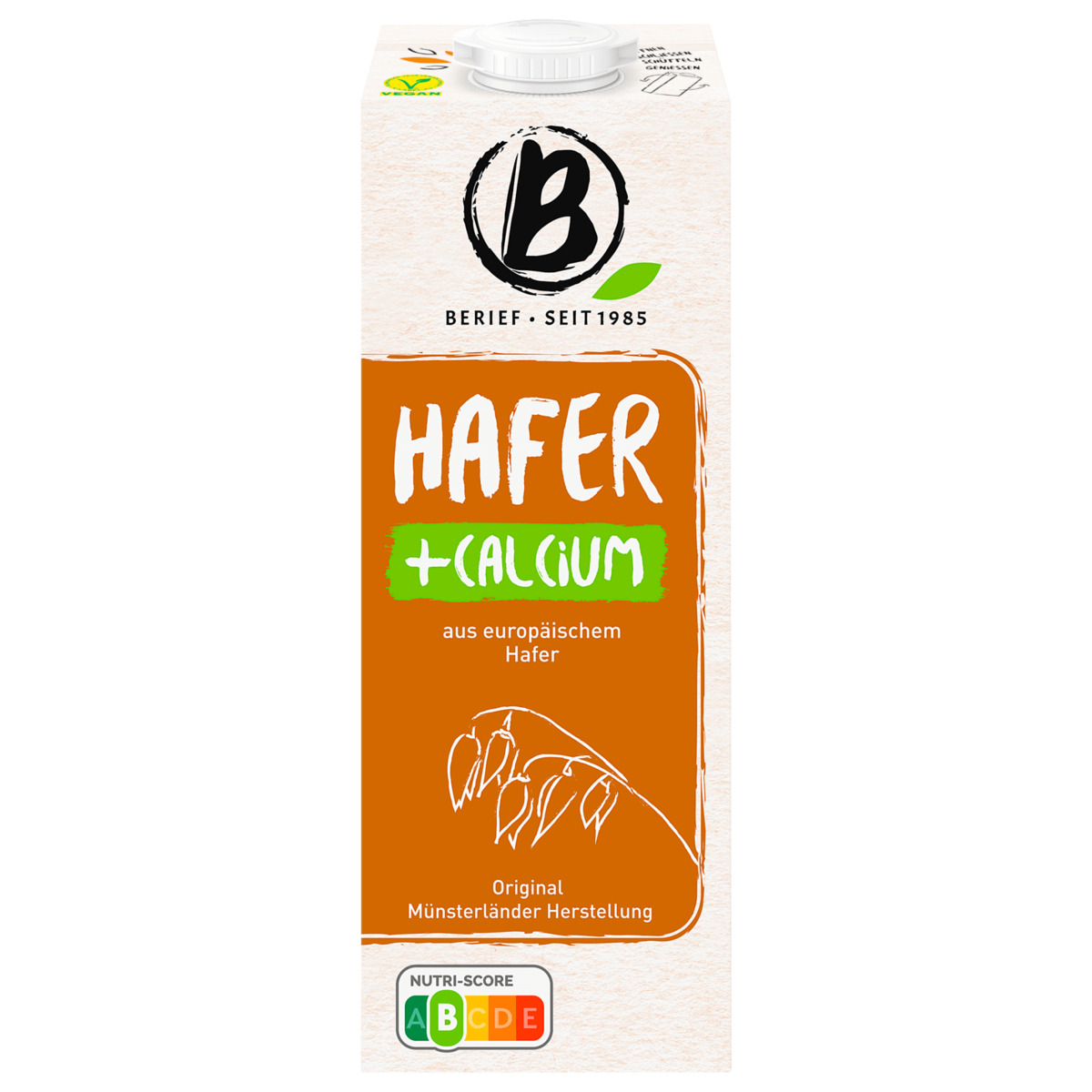 Bild 1 von Berief Hafer + Calcium 1l