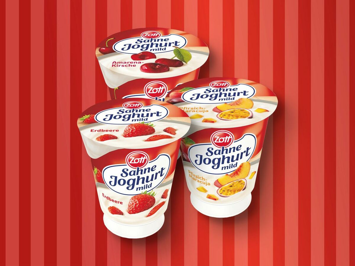 Bild 1 von Zott Sahnejoghurt, 
         140/150 g