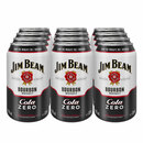 Bild 1 von Jim Beam & Cola Zero 10,0 % vol 0,33 Liter, 12er Pack