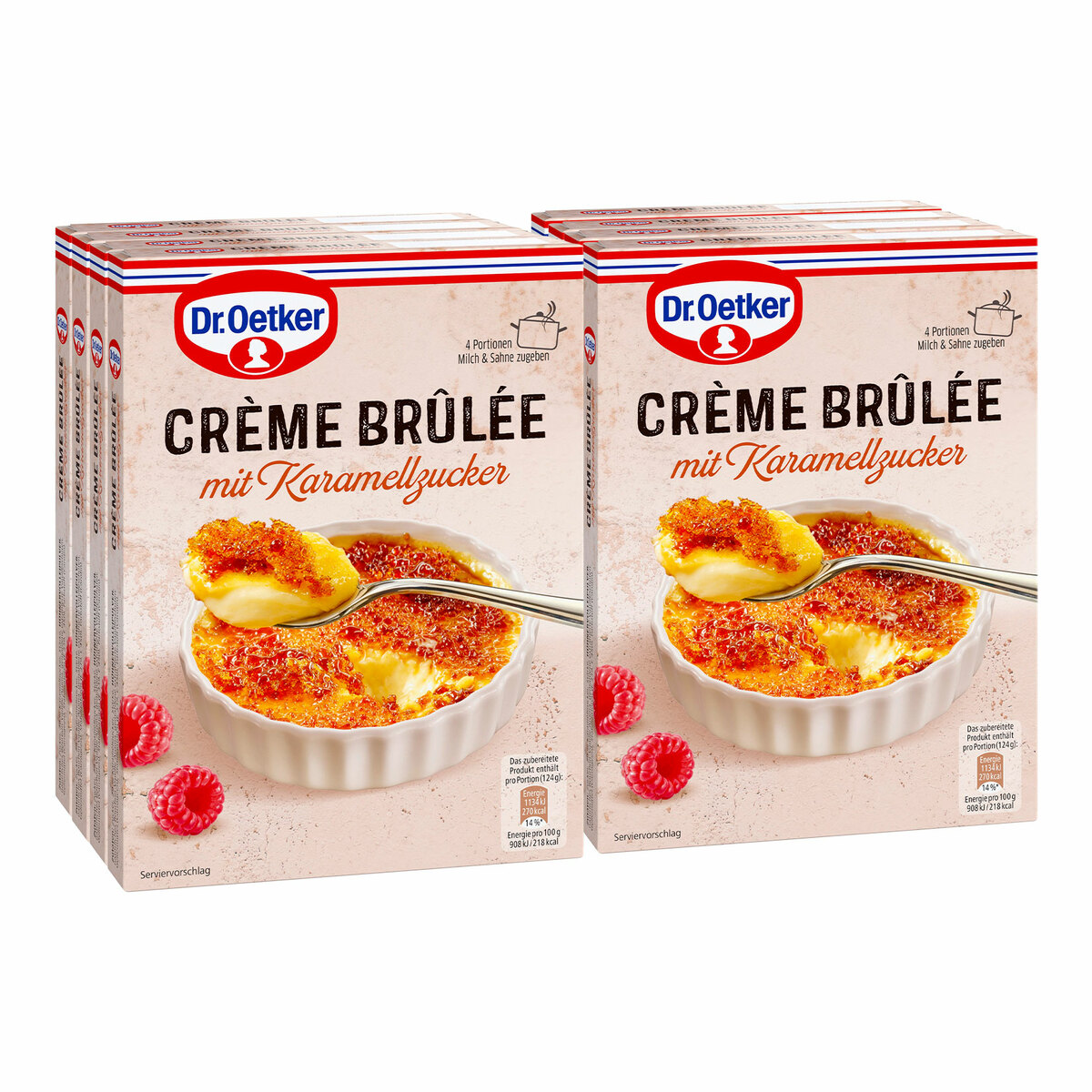 Dr. Oetker Creme Brulee 96 g, 8er Pack im Angebot Aktuelle Preise & Schnäppchen DISCOUNTO