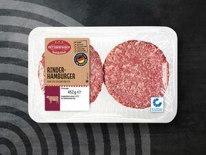 Metzgerfrisch Rinder-Hamburger, 
         452 g