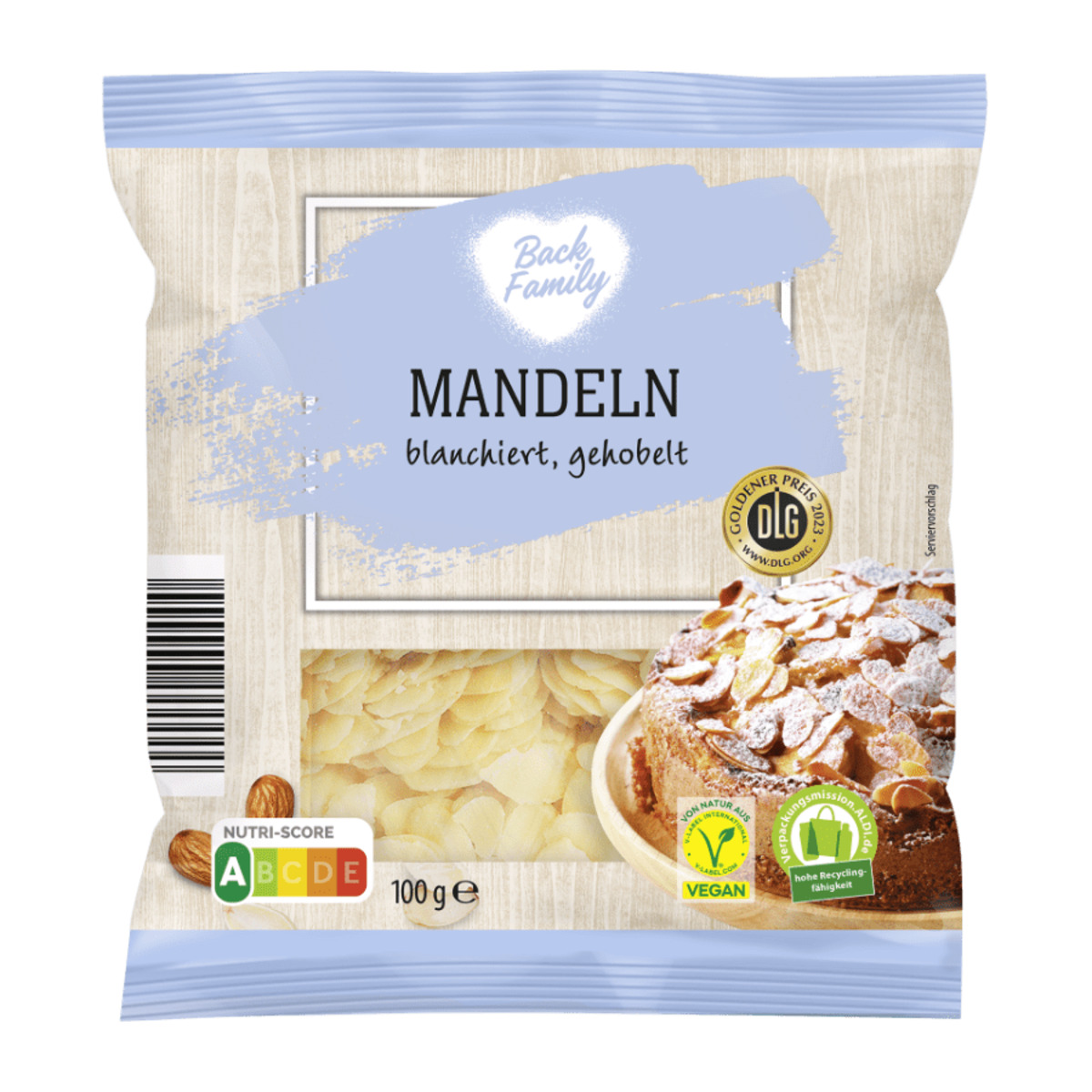 Bild 1 von BACK FAMILY Gehobelte Mandeln