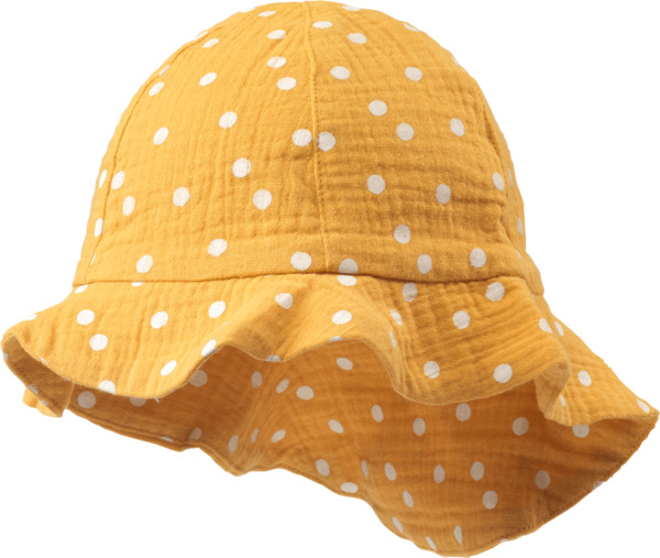 Bild 1 von ALANA Kinder Mütze, Gr. 50/51, aus Bio-Baumwolle, gelb
