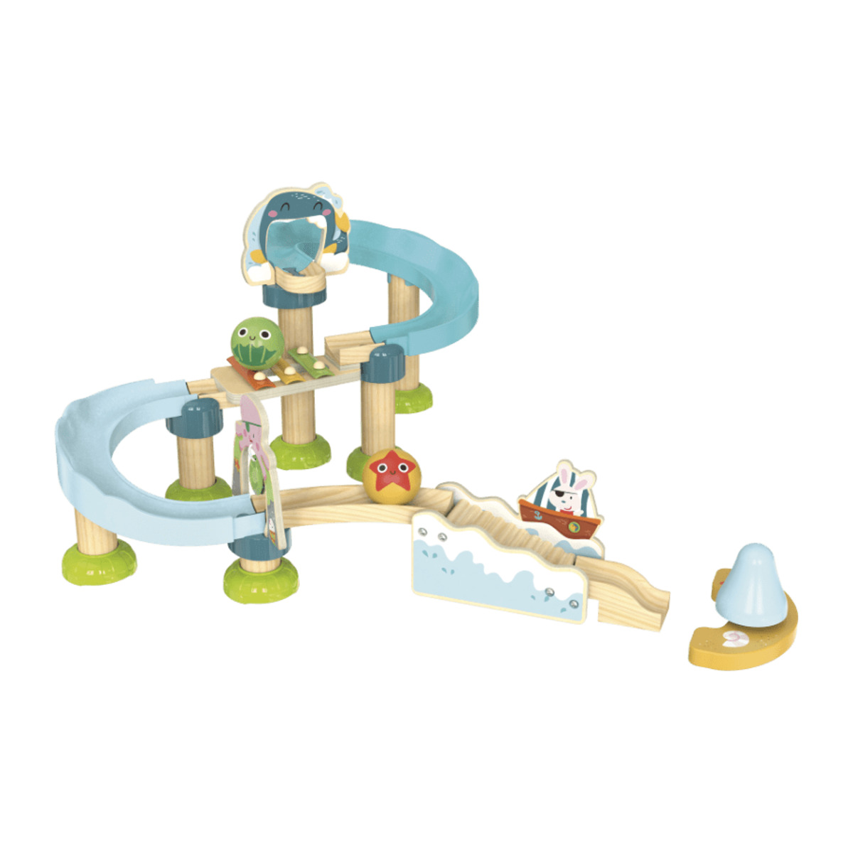 Bild 4 von PLAYLAND Holz-Kugelbahn