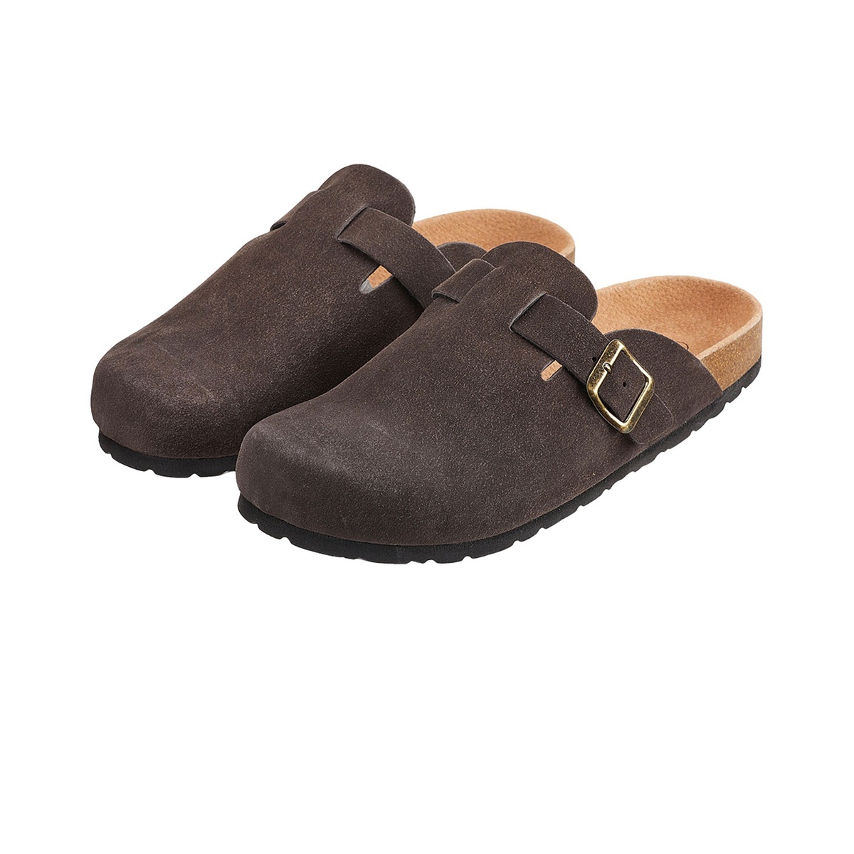 Bild 3 von Damen und Herren Lederclogs