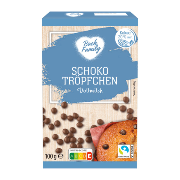 Bild 3 von BACK FAMILY Schokotröpfchen / -chunks