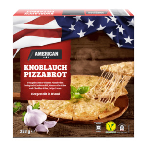 AMERICAN Knoblauch-Pizzabrot
