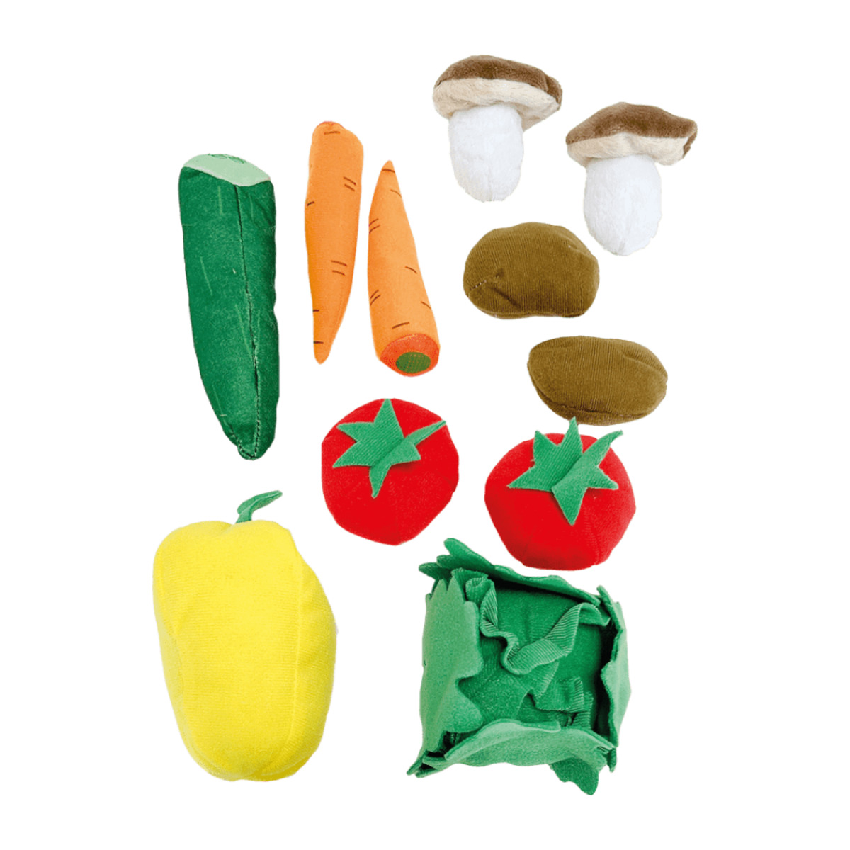 Bild 3 von PLAYLAND Plüsch-Lebensmittelset