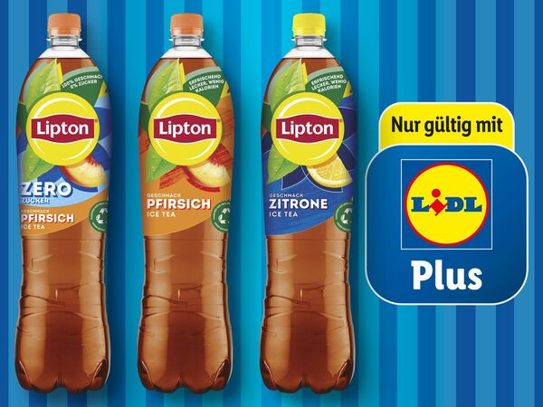 Bild 1 von Lipton Ice Tea, 
         9 l zzgl. 1.50 Pfand