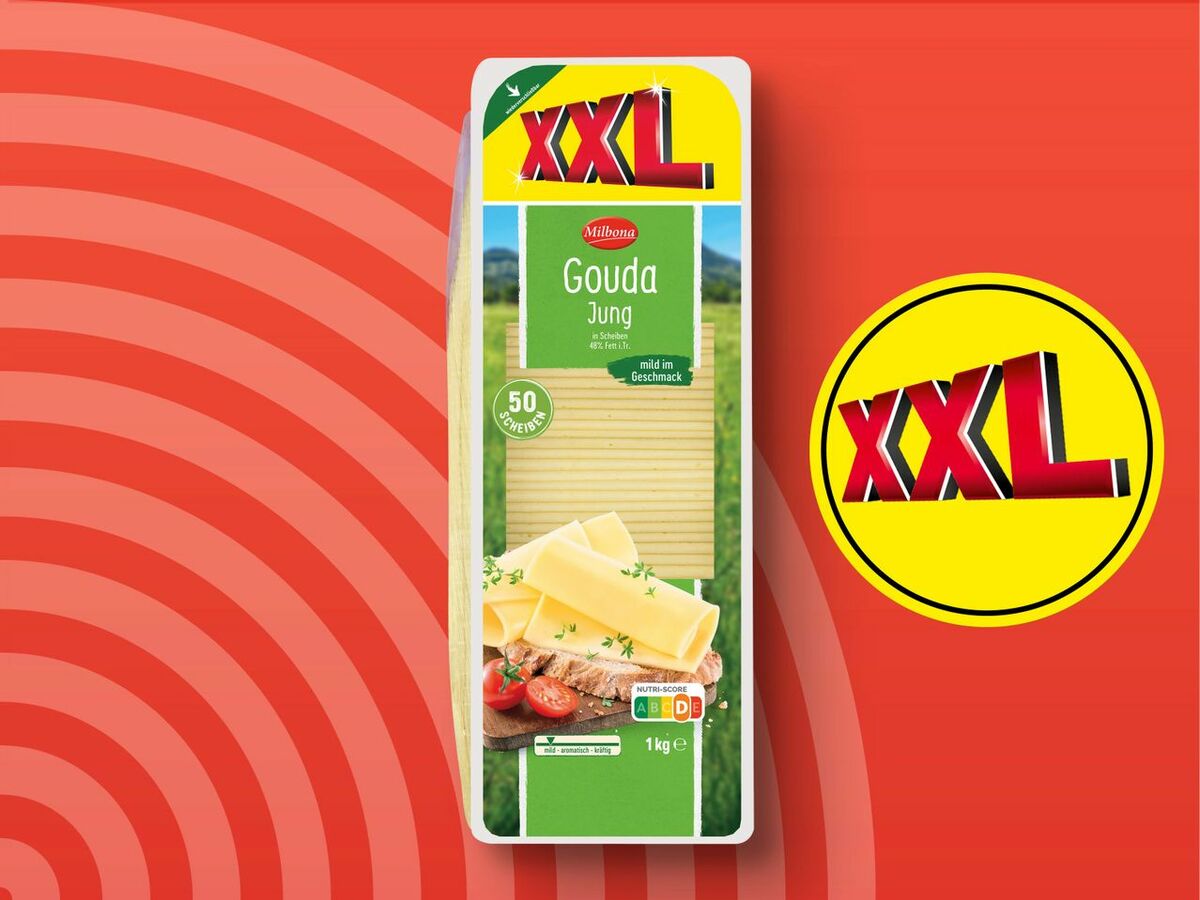 Milbona Gouda Scheiben Xxl Kg Von Lidl Ansehen