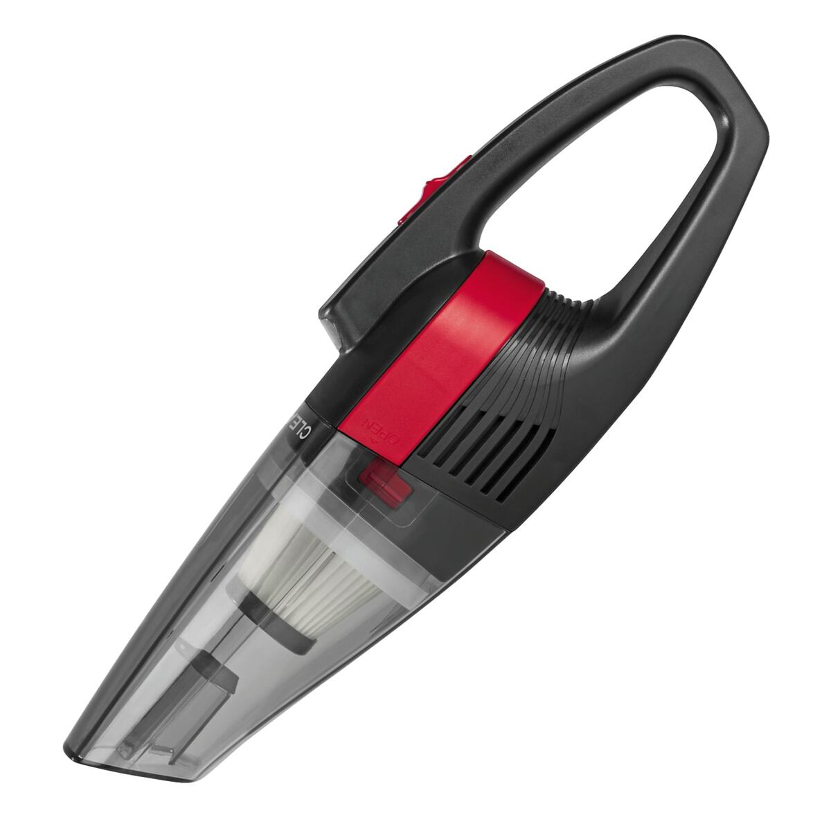 Bild 1 von CLEANmaxx Akku-Handstaubsauger 7,4V grau/rot