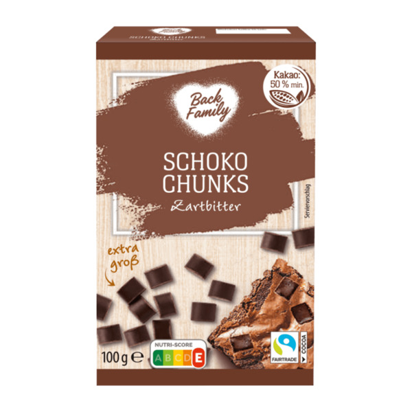 Bild 4 von BACK FAMILY Schokotröpfchen / -chunks