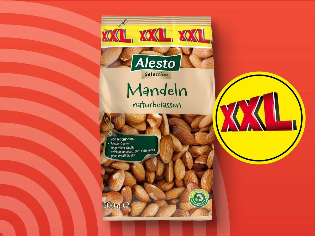 Bild 1 von Alesto Selection Mandeln XXL, 
         500 g