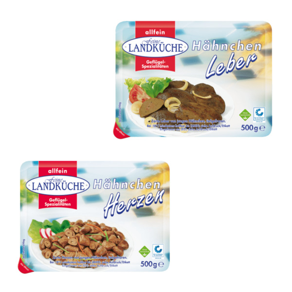 Bild 1 von ALLFEIN FEINE LANDKÜCHE Hähnchen-Innereien