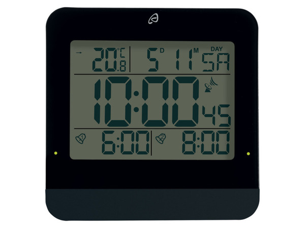 Bild 2 von AURIOL® »4-LD6403-1« Digitaler Funkwecker LCD