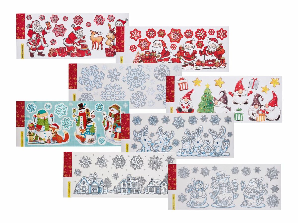 Bild 1 von LIVARNO home Weihnachtsfensterbilder, 
         Bogen