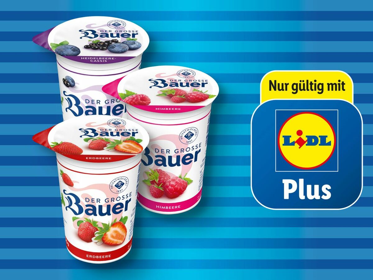 Bild 1 von Der Große Bauer Joghurt, 
         250 g