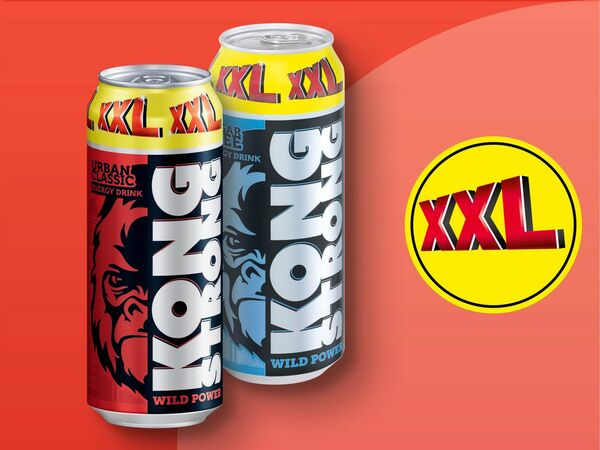 Bild 1 von Kong Strong Energy Drink XXL, 
         0,5 l zzgl. -.25 Pfand