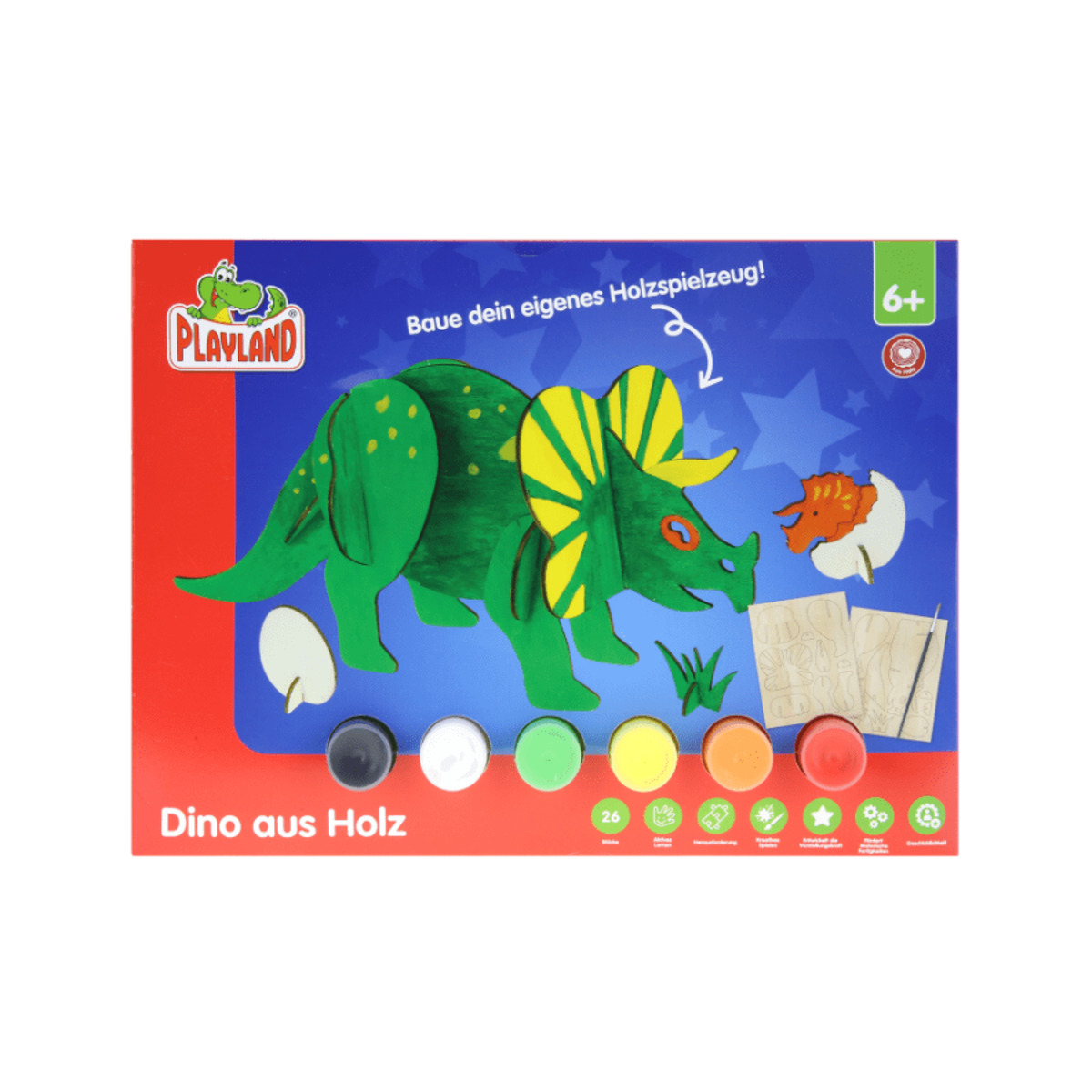 Bild 3 von PLAYLAND Holz-Konstruktion und Malset