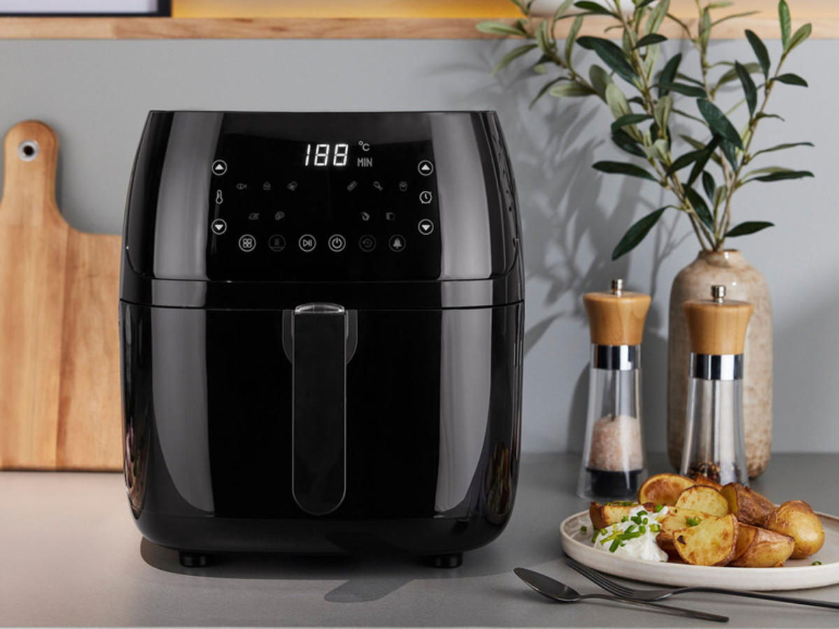 Bild 2 von SILVERCREST® KITCHEN TOOLS Digitale Heißluft-Fritteuse XL, »SHFD 2150 A2« 2150 W