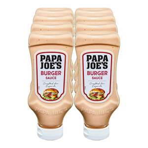 Papa Joes Burger-Sauce 300 ml, 8er Pack