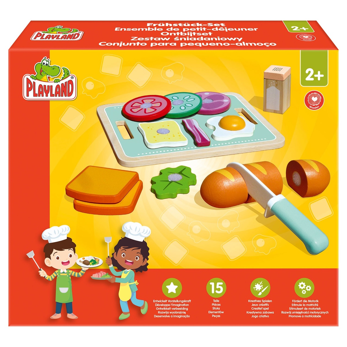 Bild 4 von PLAYLAND Holz-Küchenzubehör oder -Werkstattset