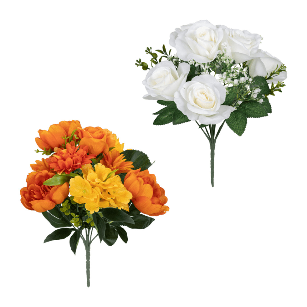 Bild 1 von LIVING ART Kunstrosen-Grabstrauß