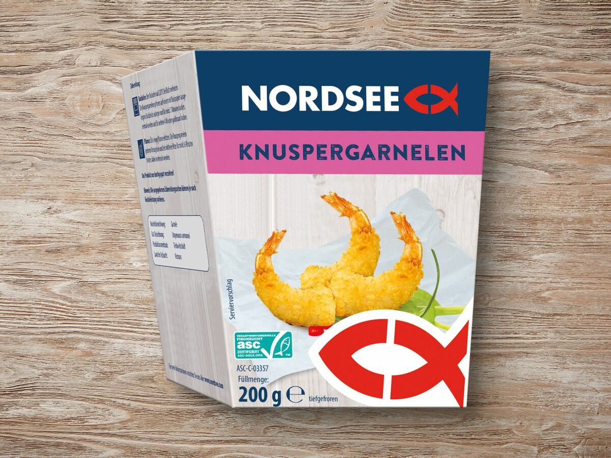 Bild 1 von Nordsee ASC Knuspergarnelen, 
         200 g