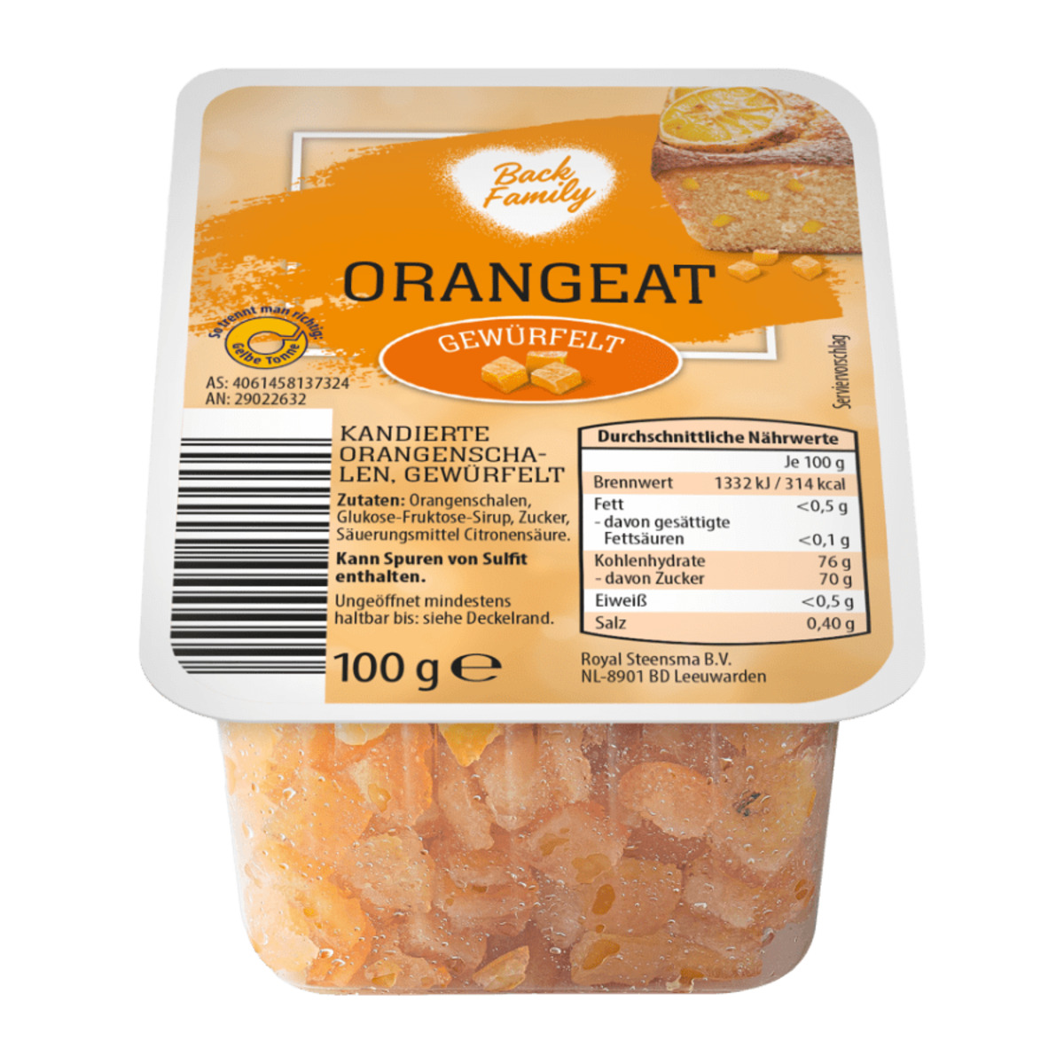 Bild 3 von BACK FAMILY Zitronat / Orangeat