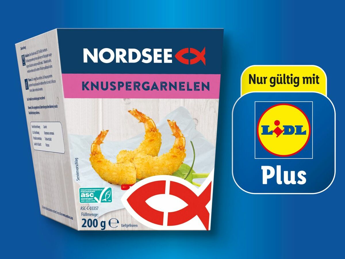 Bild 1 von Nordsee ASC Knuspergarnelen, 
         200 g