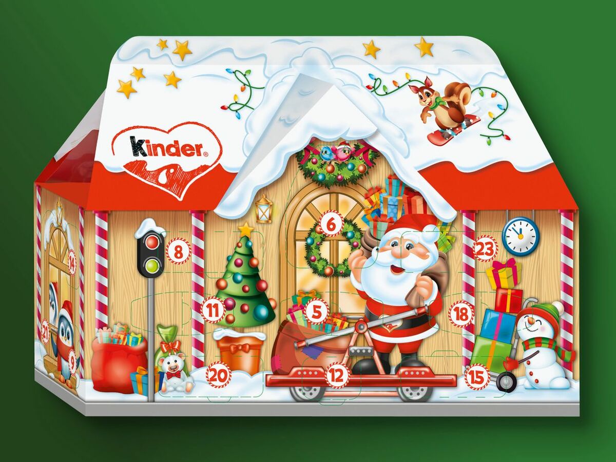 Kinder Mix 3DHaus Adventskalender, 234 g von Lidl ansehen!
