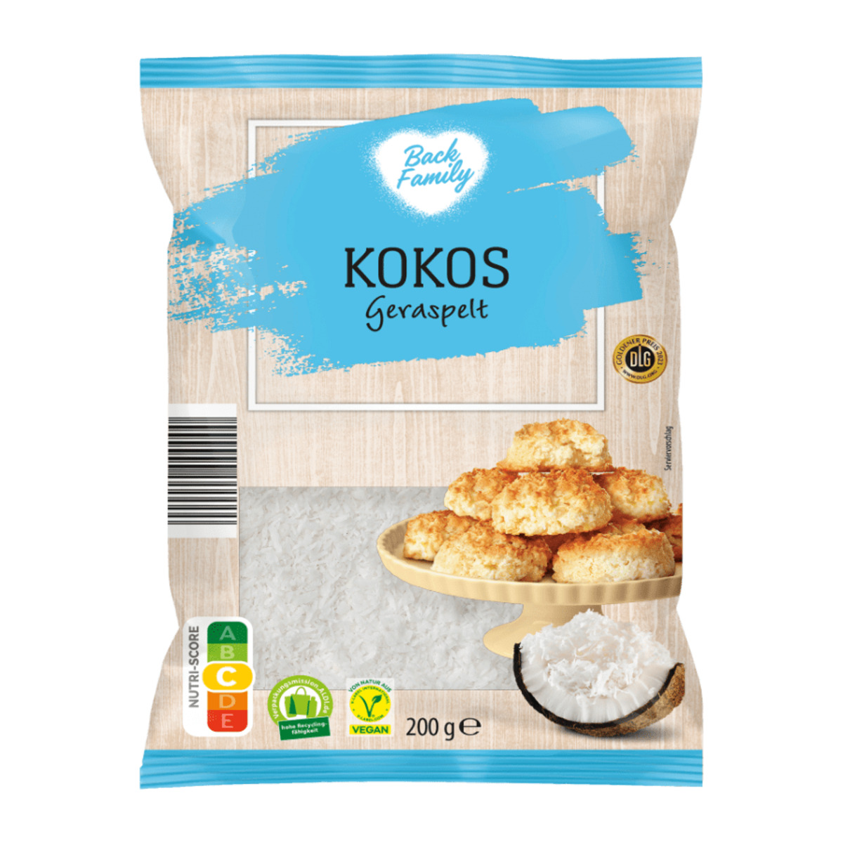 Bild 1 von BACK FAMILY Kokosraspeln