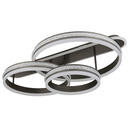 Bild 1 von Globo LED-DECKENLEUCHTE Klar, Opal, Titan