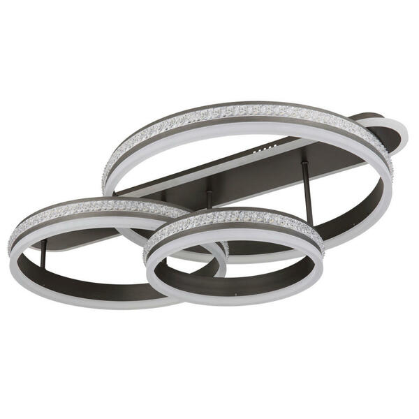 Bild 1 von Globo LED-DECKENLEUCHTE Klar, Opal, Titan