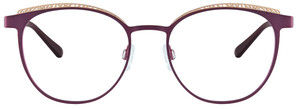 ChangeMe! 2918 001 Metall Schmal Dunkelrot/Beige Brille online; Brillengestell; Brillenfassung; Glasses