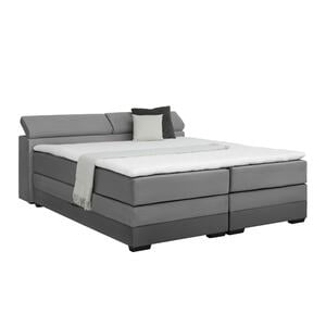 Boxspringbett Sevilla in Grau