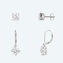 Bild 1 von Set 2-tlg. Ohrringe 925 Sterling Silber Zirkonia