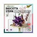 Bild 1 von Bascetta-Stern Bastelset 32 Blatt 15 x 15 cm Transparentpapier violett