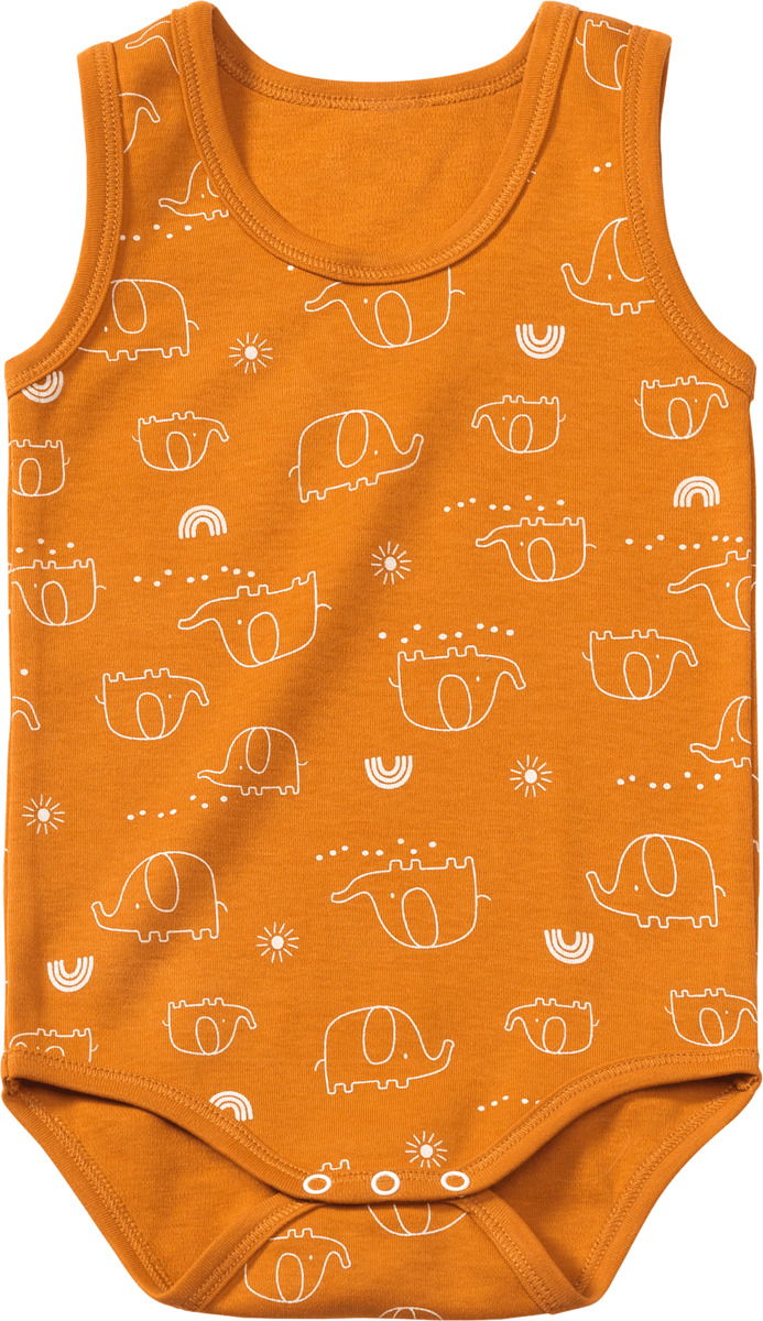 Bild 1 von ALANA Baby Body, Gr. 86/92, aus Bio-Baumwolle, braun