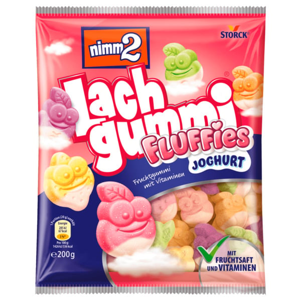 Bild 1 von nimm2 Lachgummi Fluffies Joghurt 200g